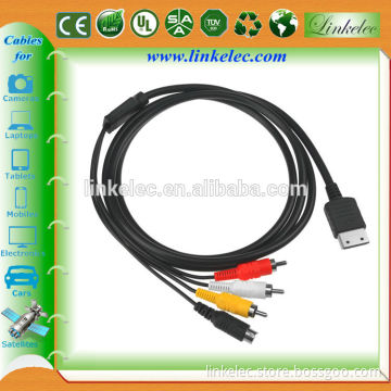 2014 high quality female usb to rca cable